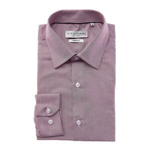 Tahari Mens  Modern Fit Dress Shirt, Red